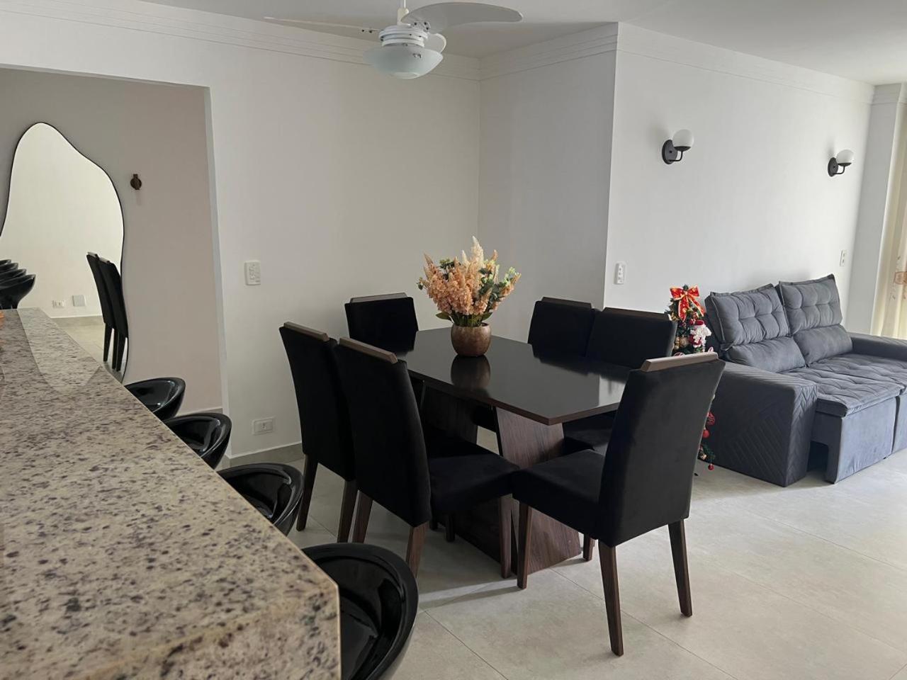 Beleza De Apartamento 300 Metros Da Praia Guaruja Bagian luar foto