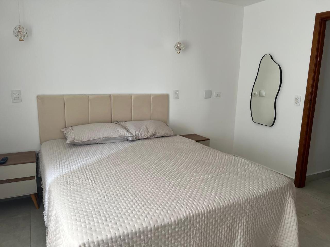 Beleza De Apartamento 300 Metros Da Praia Guaruja Bagian luar foto