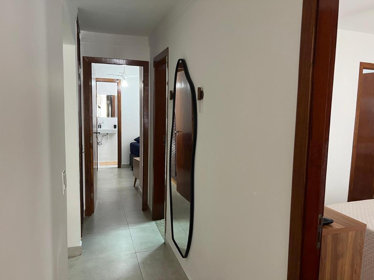 Beleza De Apartamento 300 Metros Da Praia Guaruja Bagian luar foto